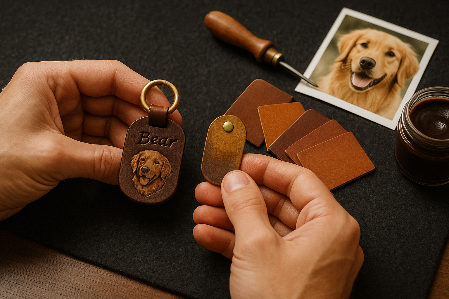 selecting leather patina colors