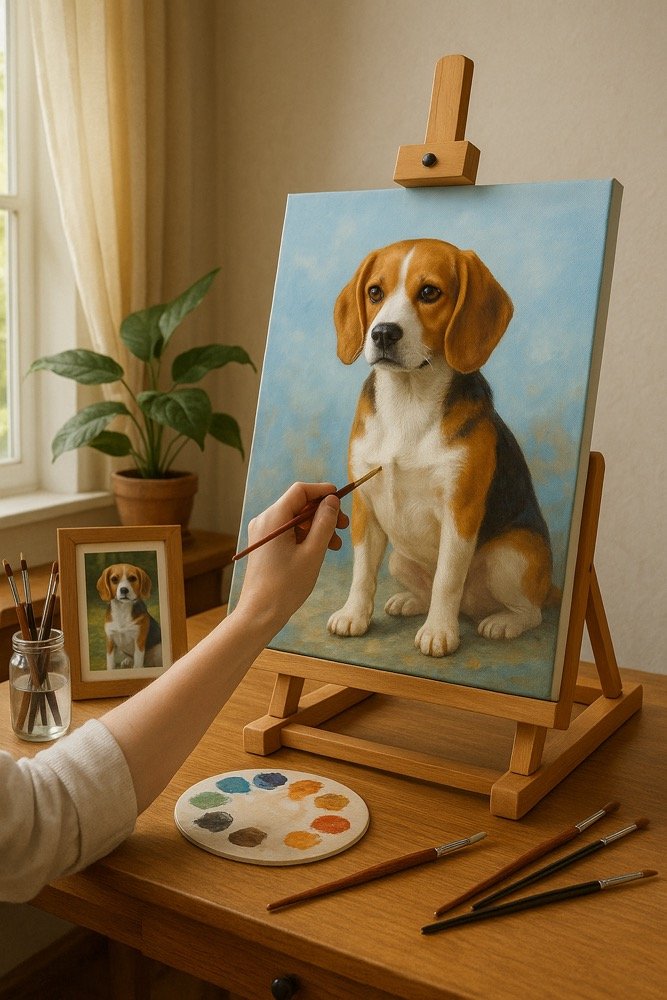 Pet Memorial Painting banner