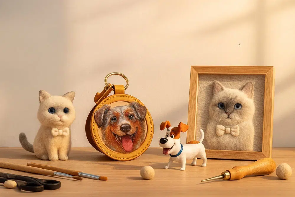 pet keepsake vignette