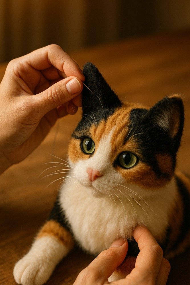 crafting custom stuffed animals of your pet