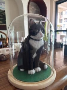 Click to view full screen Custom wool pet sculpture