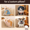 Custom Shaped Pet Pillow