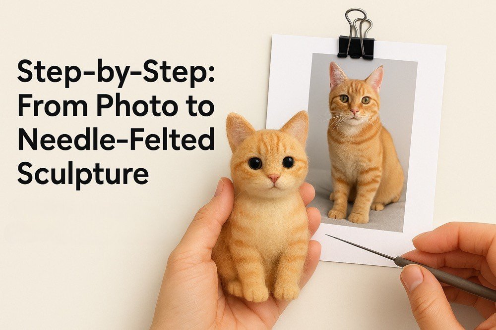 Step-by-Step: From Photo to Needle-Felted Sculpture