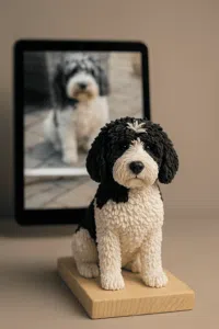 Custom Handmade Polymer Clay Pet Figurine