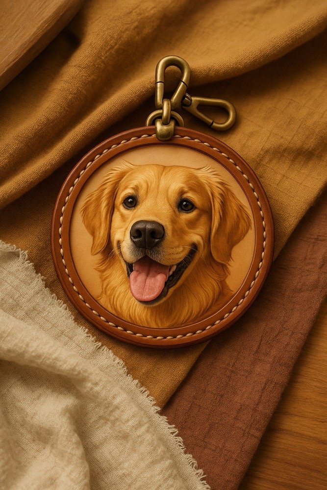 How a Leather Portrait Helped One Family Remember Without Tears