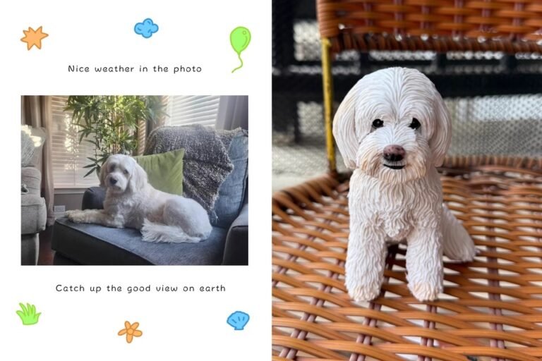 Custom Polymer Clay Pet Figure