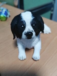 Custom Clay Pet Sculpture | Personalized Dog & Cat Figurine for Memorial or Gift photo review