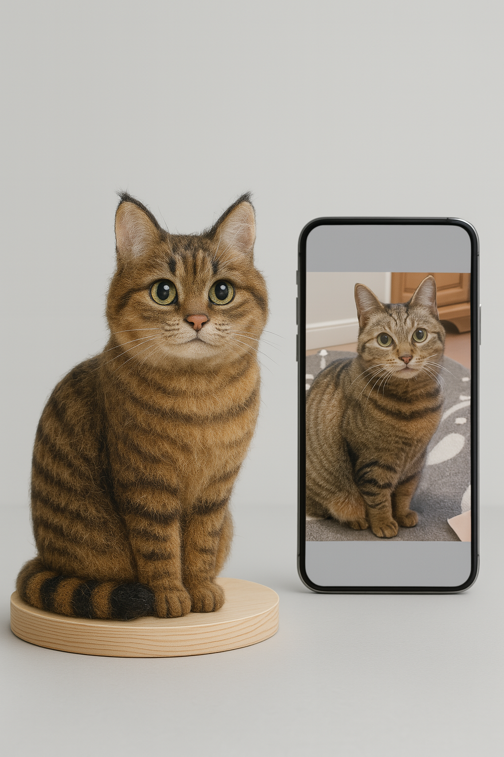 Needle Felt Pet Sculture
