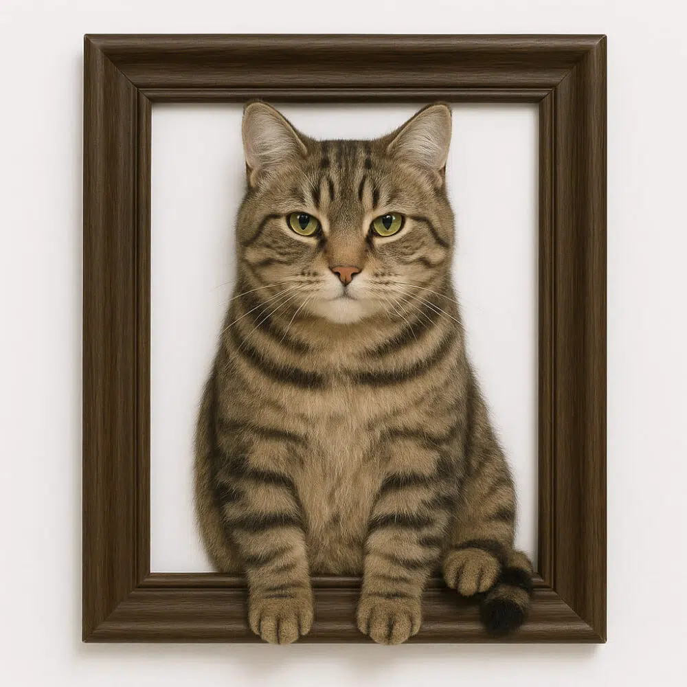 Wool Felt Pet Portrait