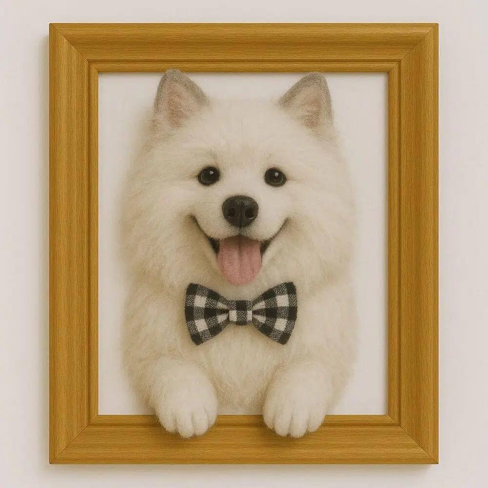 Wool Felt Pet Portrait
